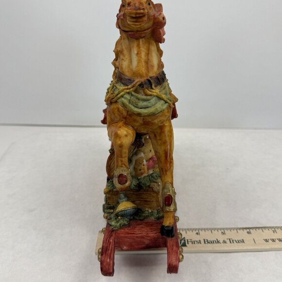 Vintage Windsor Collection Musical Rocking Horse Figurine Jingle Bells Christmas - Picture 14 of 14